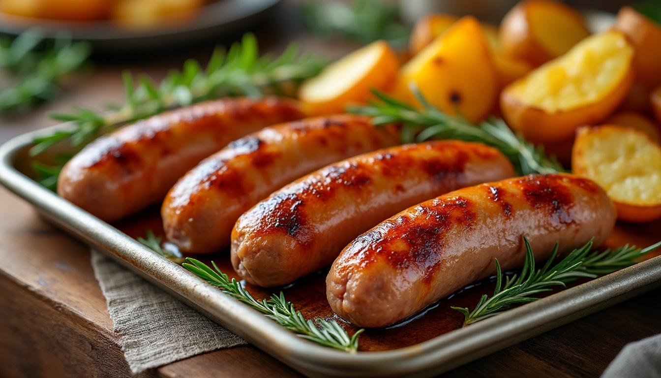 Comment réussir la cuisson des saucisses au four pour un résultat parfait découvrez nos astuces simples et efficaces pour réussir la cuisson des saucisses au four et obtenir un résultat parfait, juteux et savoureux à chaque fois.