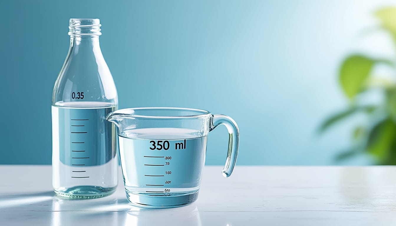 Comprendre la conversion de 350 ml en litres facilement découvrez comment convertir facilement 350 ml en litres grâce à des explications simples et claires pour mieux comprendre les unités de mesure.