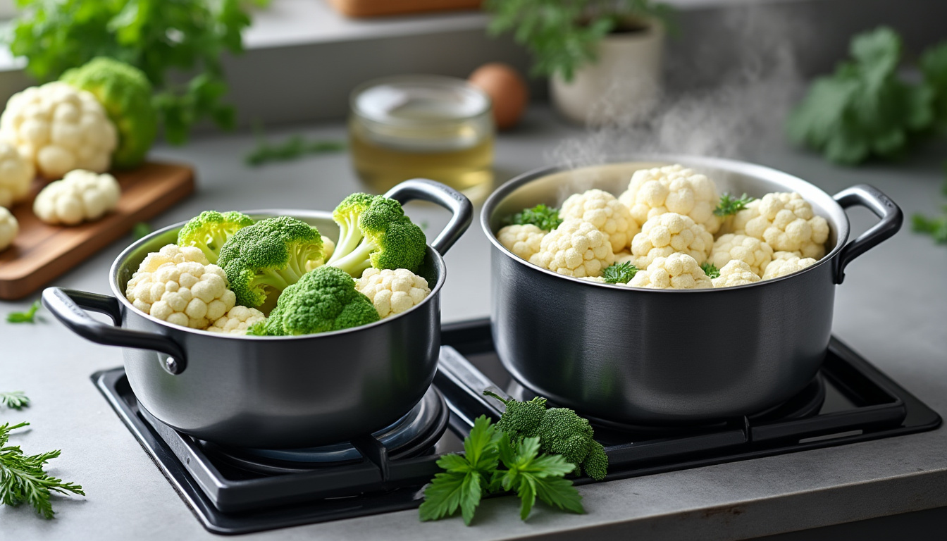 découvrez si le chou-fleur doit être cuit à l'eau froide ou chaude pour mieux préserver sa saveur et ses nutriments, et apprenez toutes nos astuces culinaires.