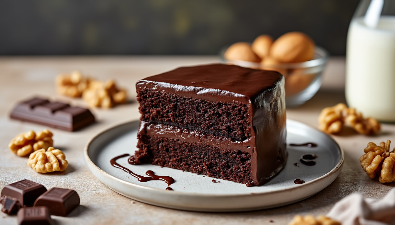 Gâteau chocolat sans cuisson avec 3 ingrédients simples et rapides découvrez une recette facile et rapide de gâteau au chocolat sans cuisson, réalisée avec seulement 3 ingrédients simples pour un dessert délicieux en un rien de temps.