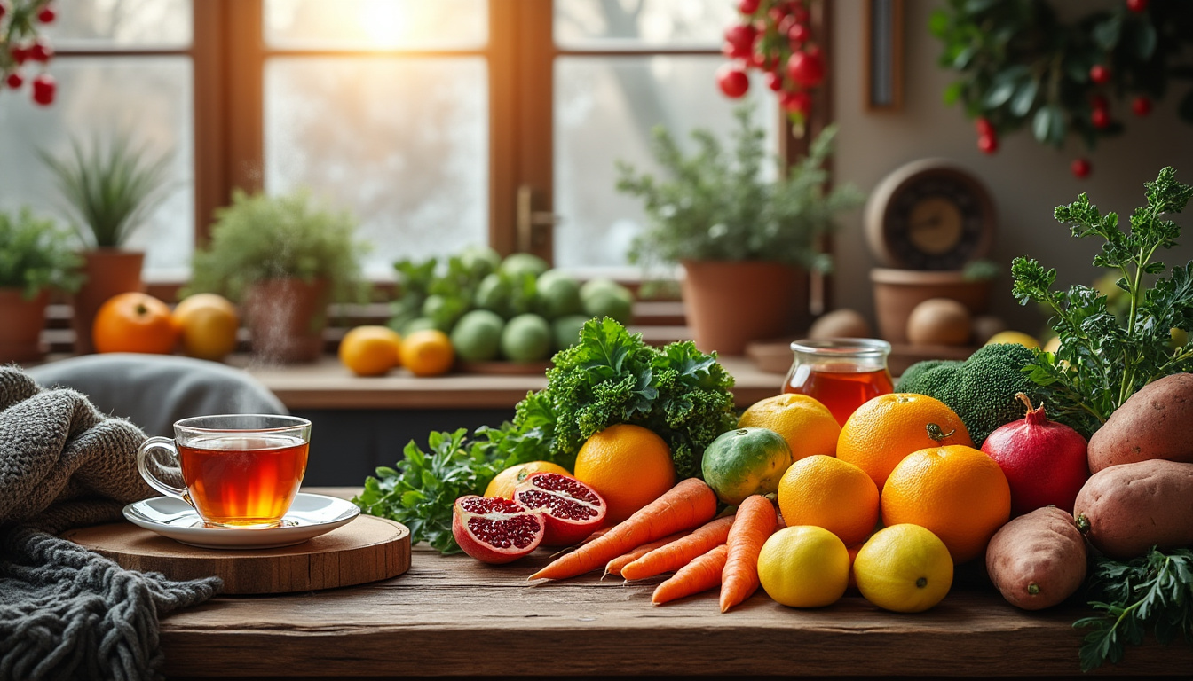 Les bienfaits insoupçonnés des fruits et légumes en hiver découvrez les bienfaits méconnus des fruits et légumes en hiver pour booster votre santé, renforcer votre immunité et profiter des saveurs de la saison.
