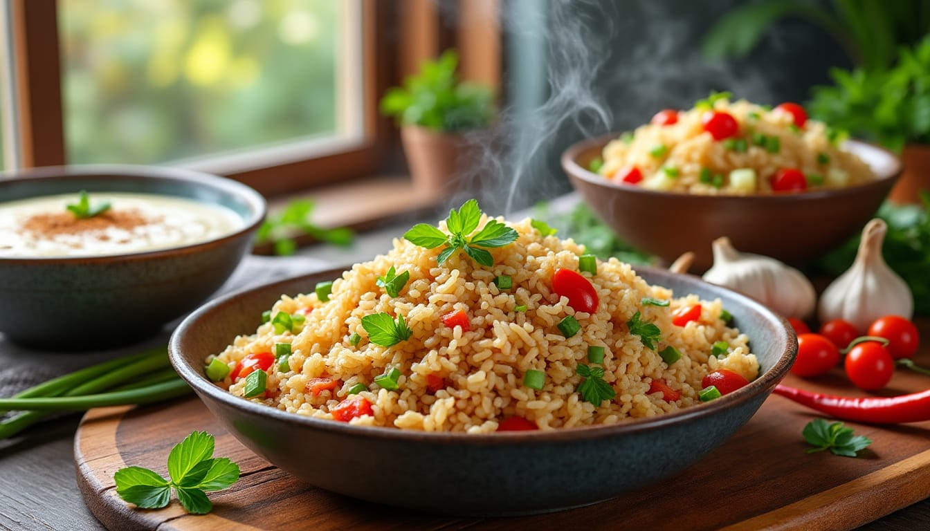 Que faire avec les restes de riz : recettes simples et savoureuses découvrez des idées simples et savoureuses pour cuisiner avec les restes de riz. transformez vos restes en plats délicieux et faciles à préparer.