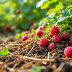 découvrez les meilleures pratiques pour améliorer le rendement de vos framboisiers en choisissant le paillage ou les plantes compagnes idéales à mettre au pied.