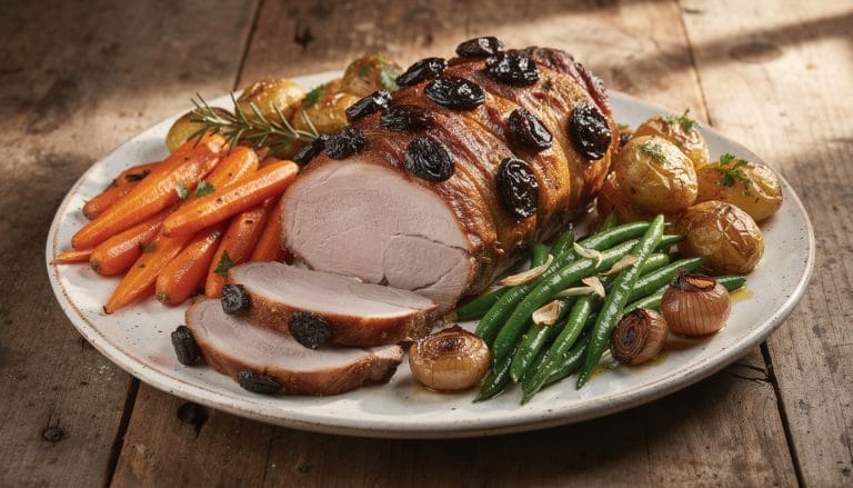 découvrez quels légumes accompagner parfaitement un rôti de porc aux pruneaux pour un repas savoureux et équilibré.