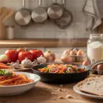 découvrez des recettes faciles et rapides à préparer avec des ingrédients de base pour cuisiner au quotidien sans stress.
