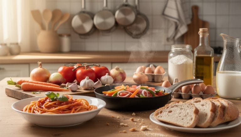 découvrez des recettes faciles et rapides à préparer avec des ingrédients de base pour cuisiner au quotidien sans stress.