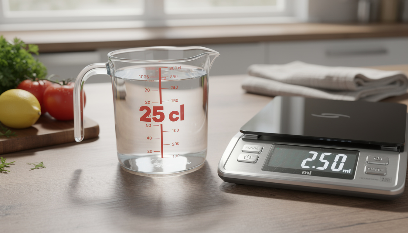 découvrez comment convertir facilement 25 cl en millilitres avec notre guide simple et rapide. apprenez les astuces pour maîtriser les conversions de volumes en un rien de temps.