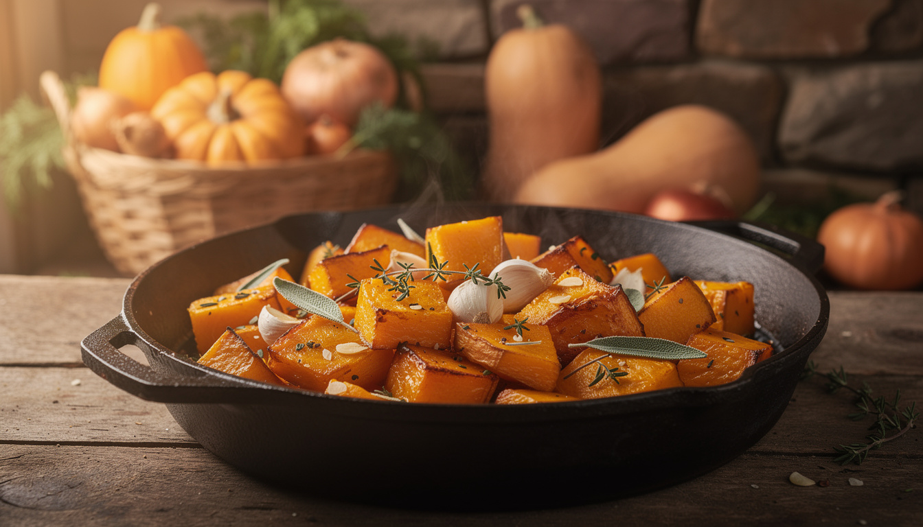 découvrez comment réussir un butternut rôti à la poêle, pour un plat savoureux et facile à préparer qui ravira vos papilles à chaque bouchée.