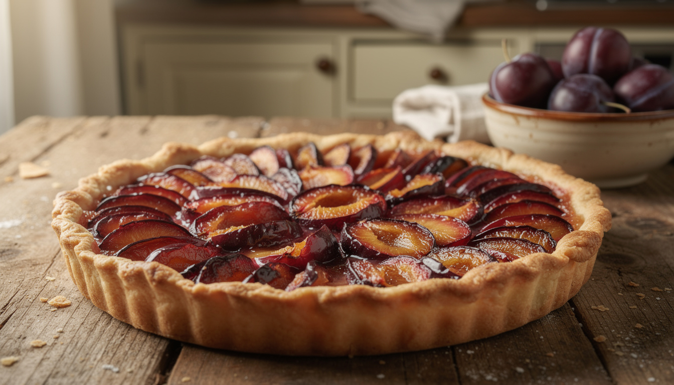 découvrez une recette facile de tarte aux prunes, parfaite pour un dessert gourmand et savoureux à partager en famille ou entre amis.