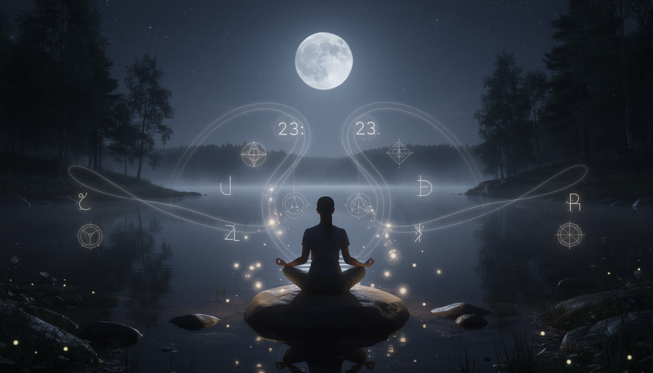 découvrez la signification spirituelle de l'heure miroir 23h23 et ce que ce moment révèle sur votre vie, vos guides et vos messages de l'univers.