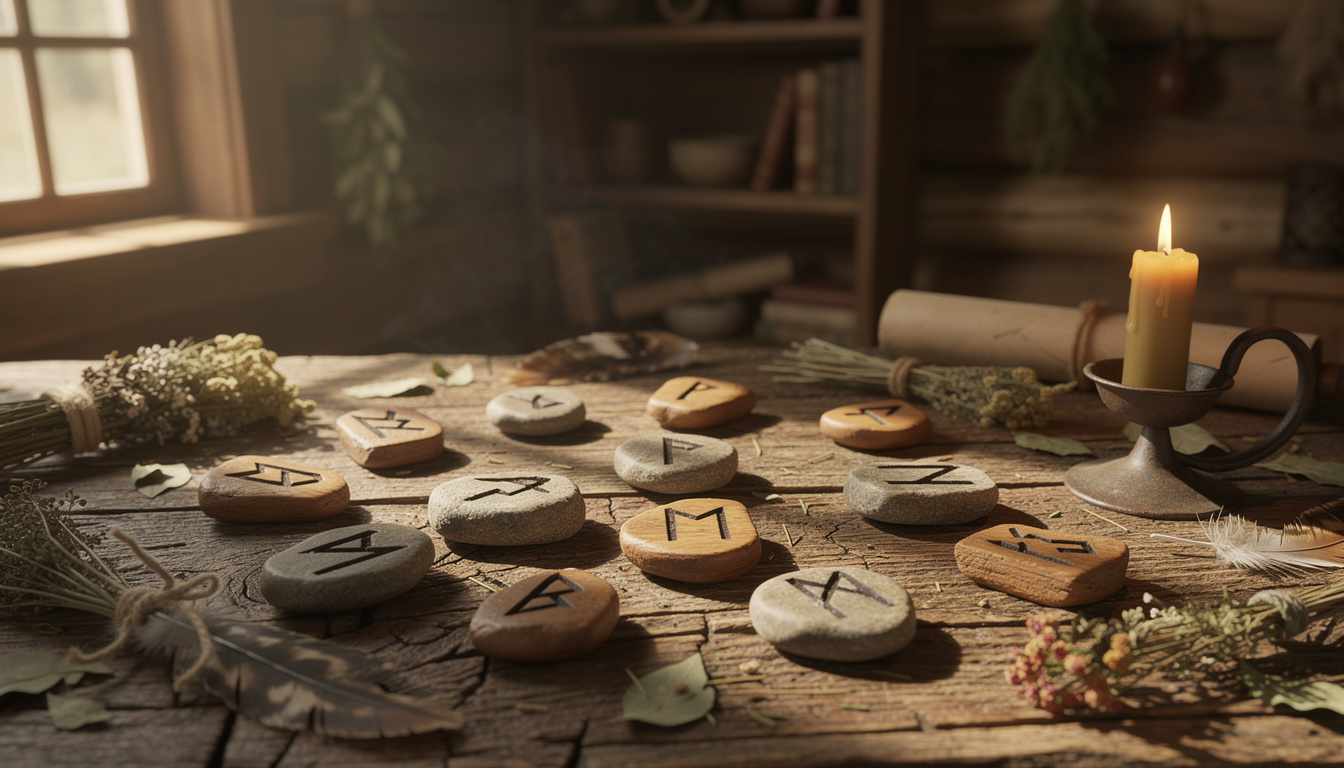 Signification des runes : comprendre leur symbolique et leur usage découvrez la signification des runes, leur symbolique profonde et comment les utiliser pour interpréter leurs messages mystiques.